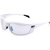 M&amp-P 110-174 Gafa Mod Whitehawk Lente Color Transparentes- Blanco- Talla Única